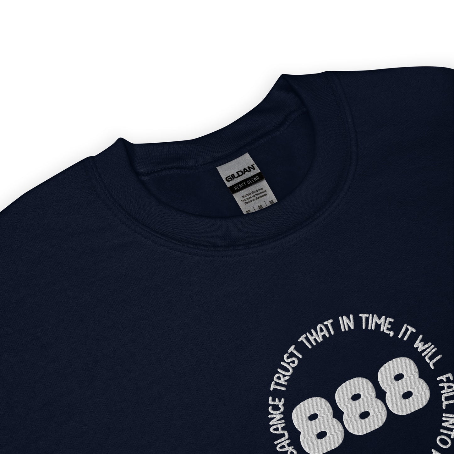 888 Angel Number Crewneck - Unisex Sweatshirt