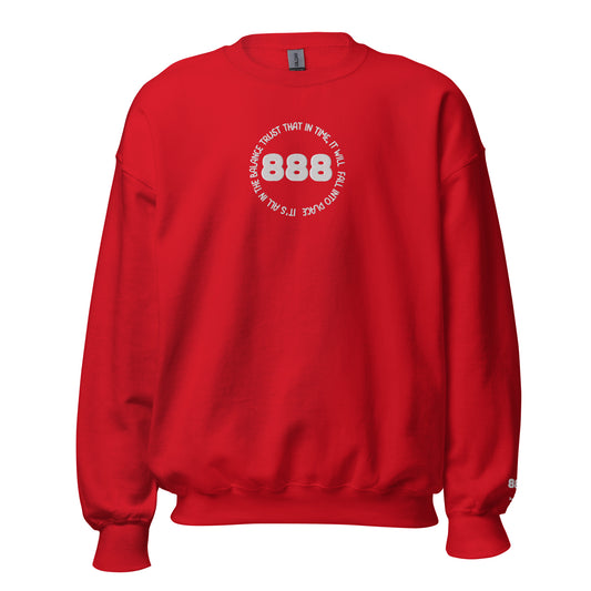 888 Angel Number Crewneck - Unisex Sweatshirt