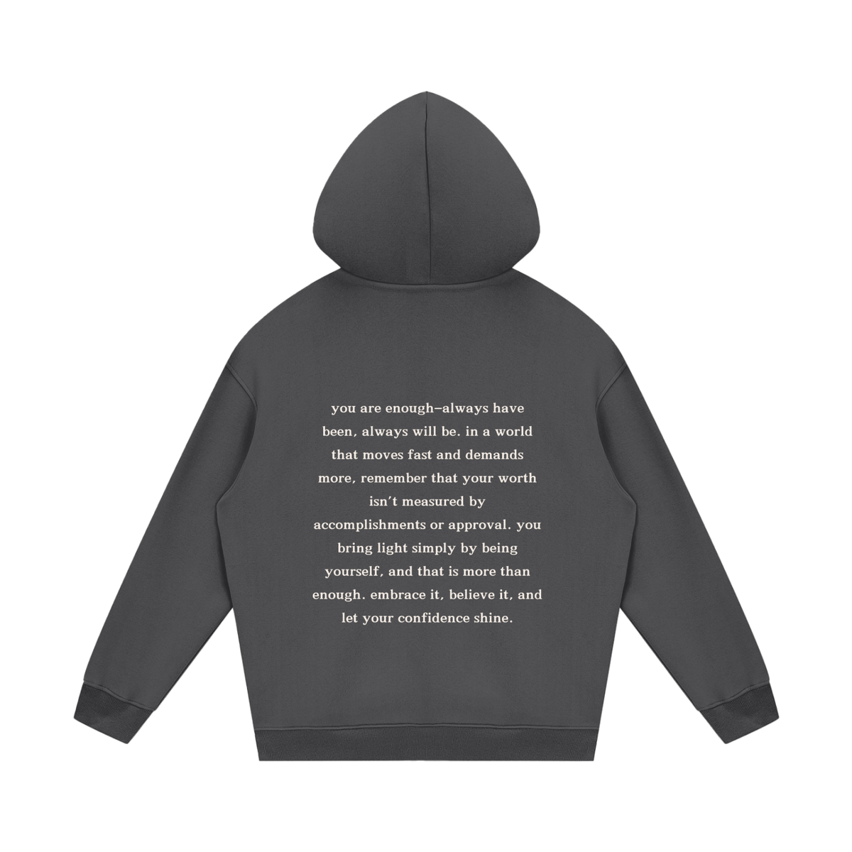 you are enough hoodie - mental health matters collection
