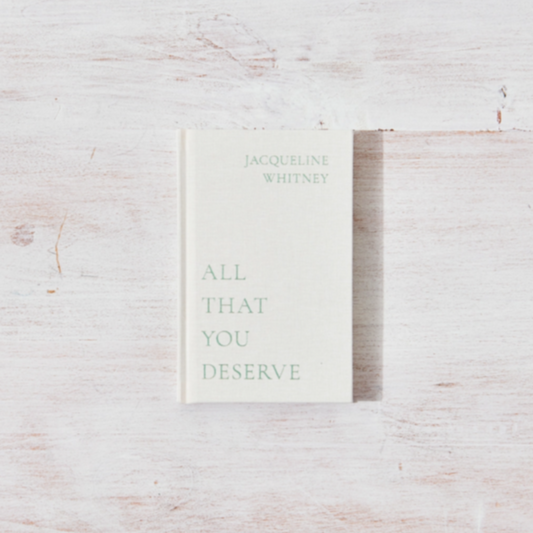 Discover the empowering and heartfelt words of Jacqueline Whitney in 'All That You Deserve,' a beautifully crafted hardcover book published by Thought Catalog. This inspiring collection of poetry and prose offers readers a journey of self-discovery, healing, and self-love. Perfect for those seeking comfort, motivation, and a reminder that they deserve the best in life.  Order your copy of 'All That You Deserve' today and immerse yourself in words that resonate deeply with your soul.  176 pages Weight: ‎ 9.6