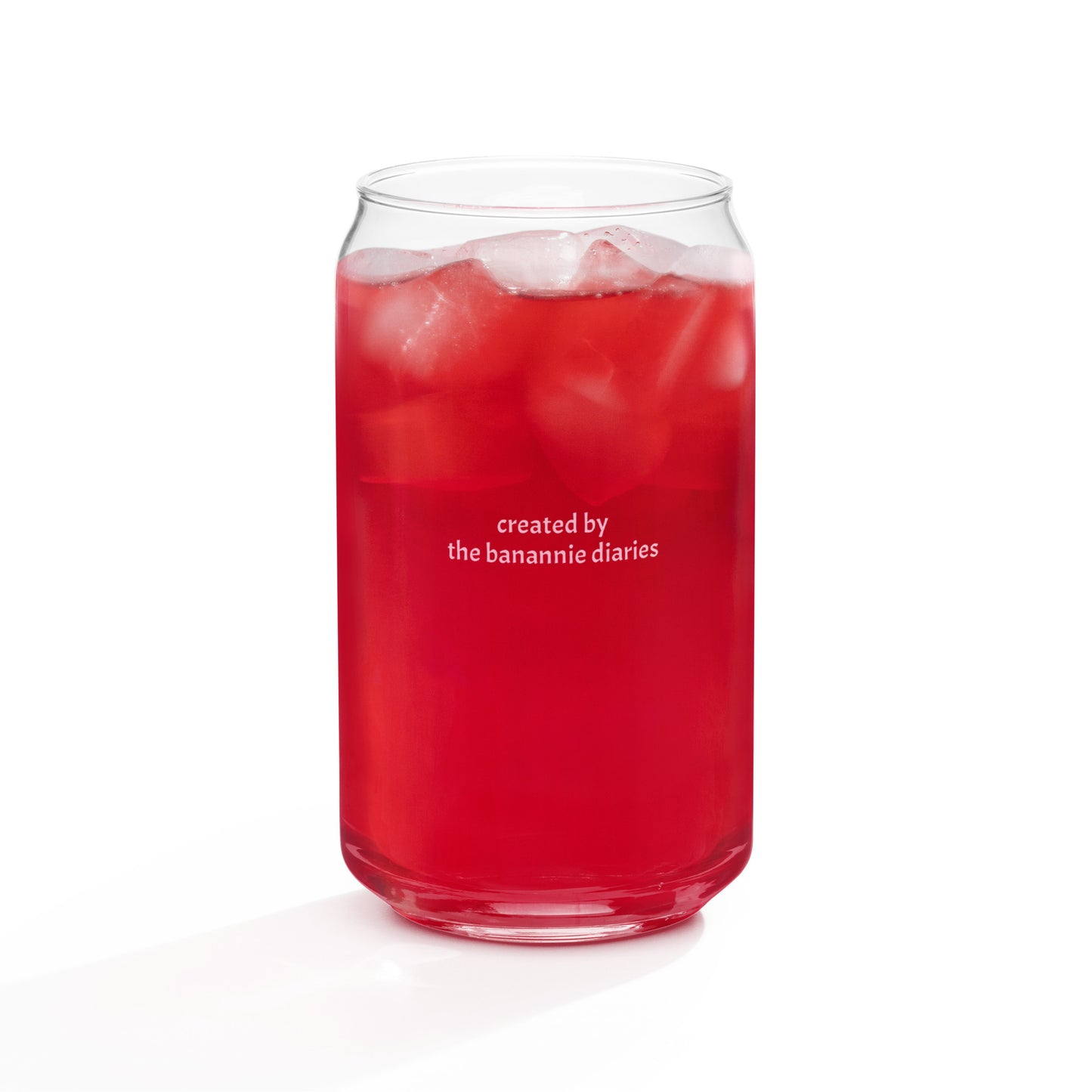 Be Yourself Can-Shaped Glass