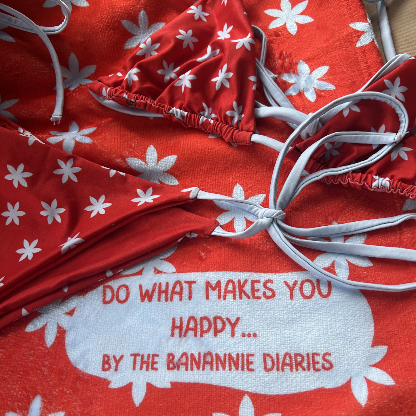 Do What Makes You Happy 2.0 Recycled String Bikini Bottoms