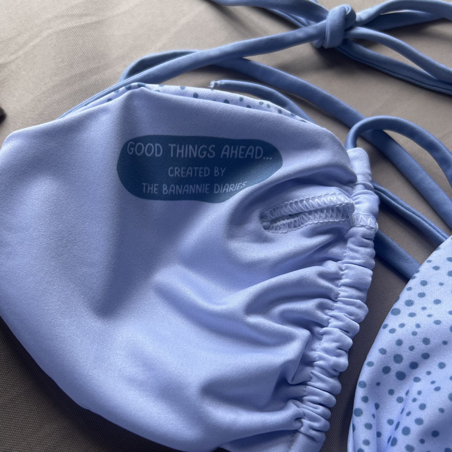 Good Things Ahead 2.0 Recycled String Bikini Top