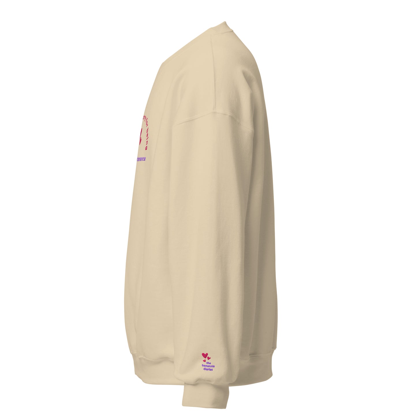 High-Maintenance - Embroidered Unisex Crewneck Sweatshirt