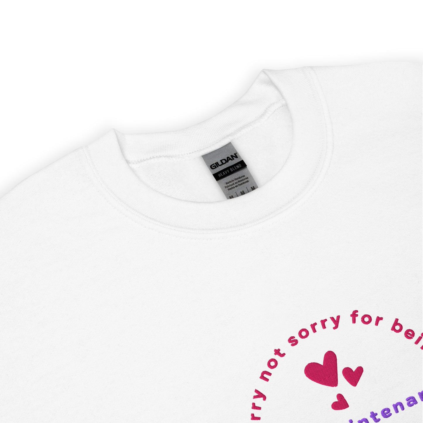 High-Maintenance - Embroidered Unisex Crewneck Sweatshirt