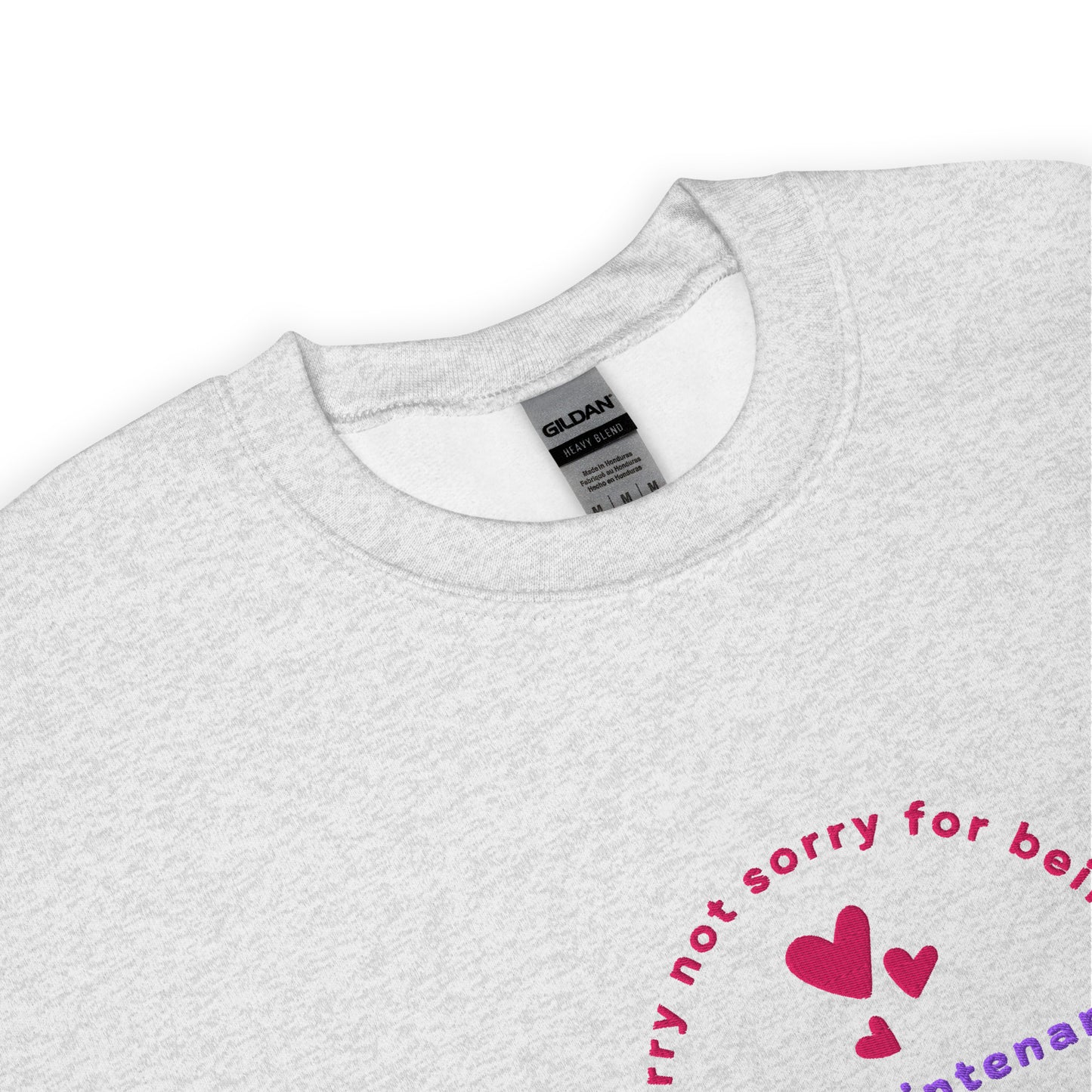 High-Maintenance - Embroidered Unisex Crewneck Sweatshirt