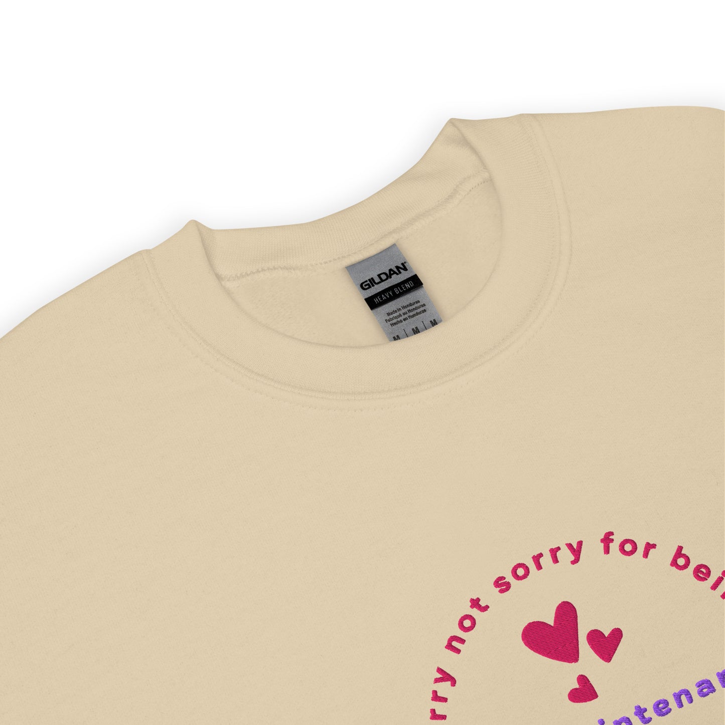 High-Maintenance - Embroidered Unisex Crewneck Sweatshirt