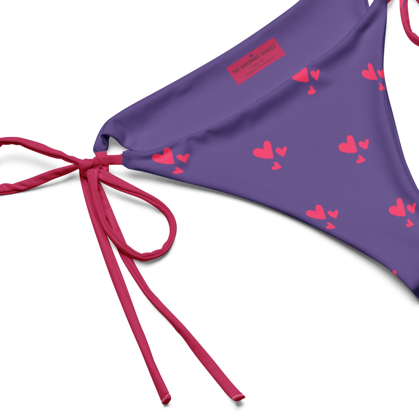 High-Maintenance - Recycled String Bikini Bottom