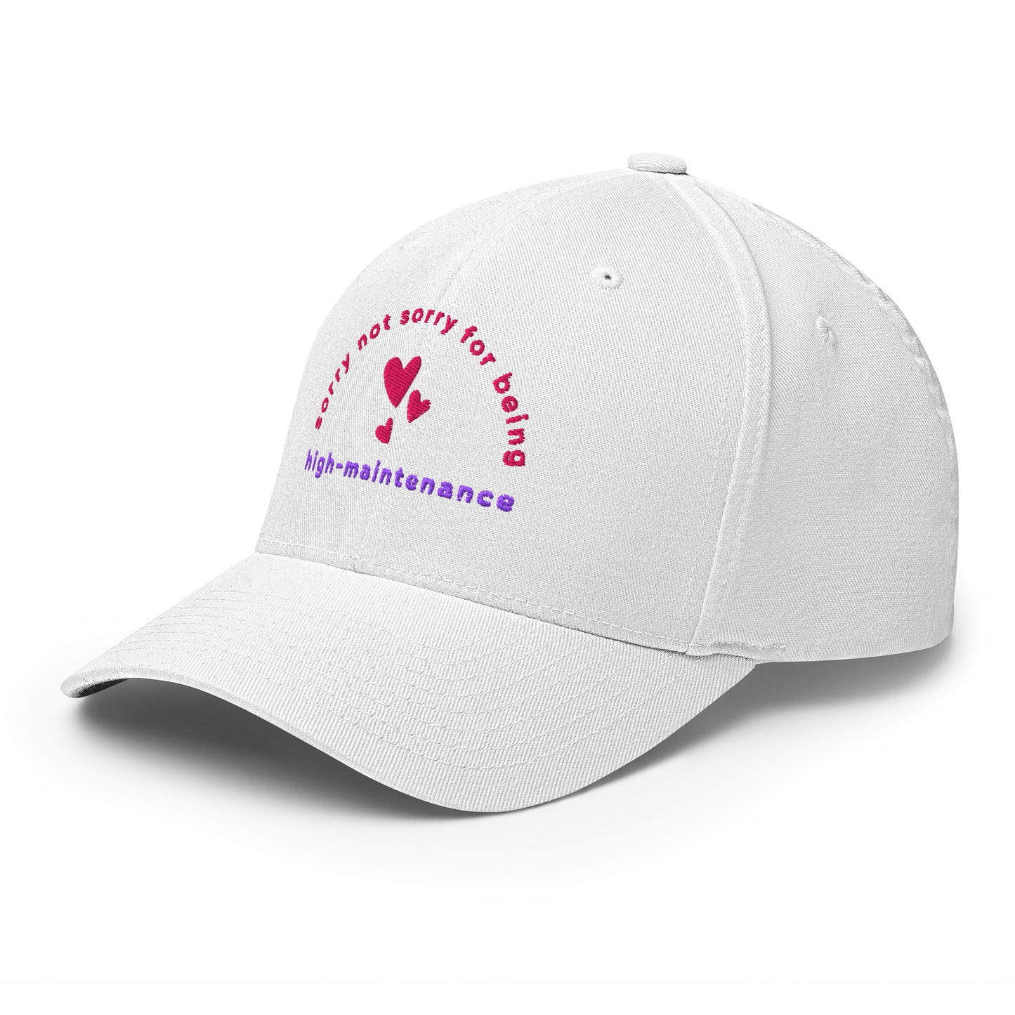 High Maintenance - Embroidered Structured Twill Cap
