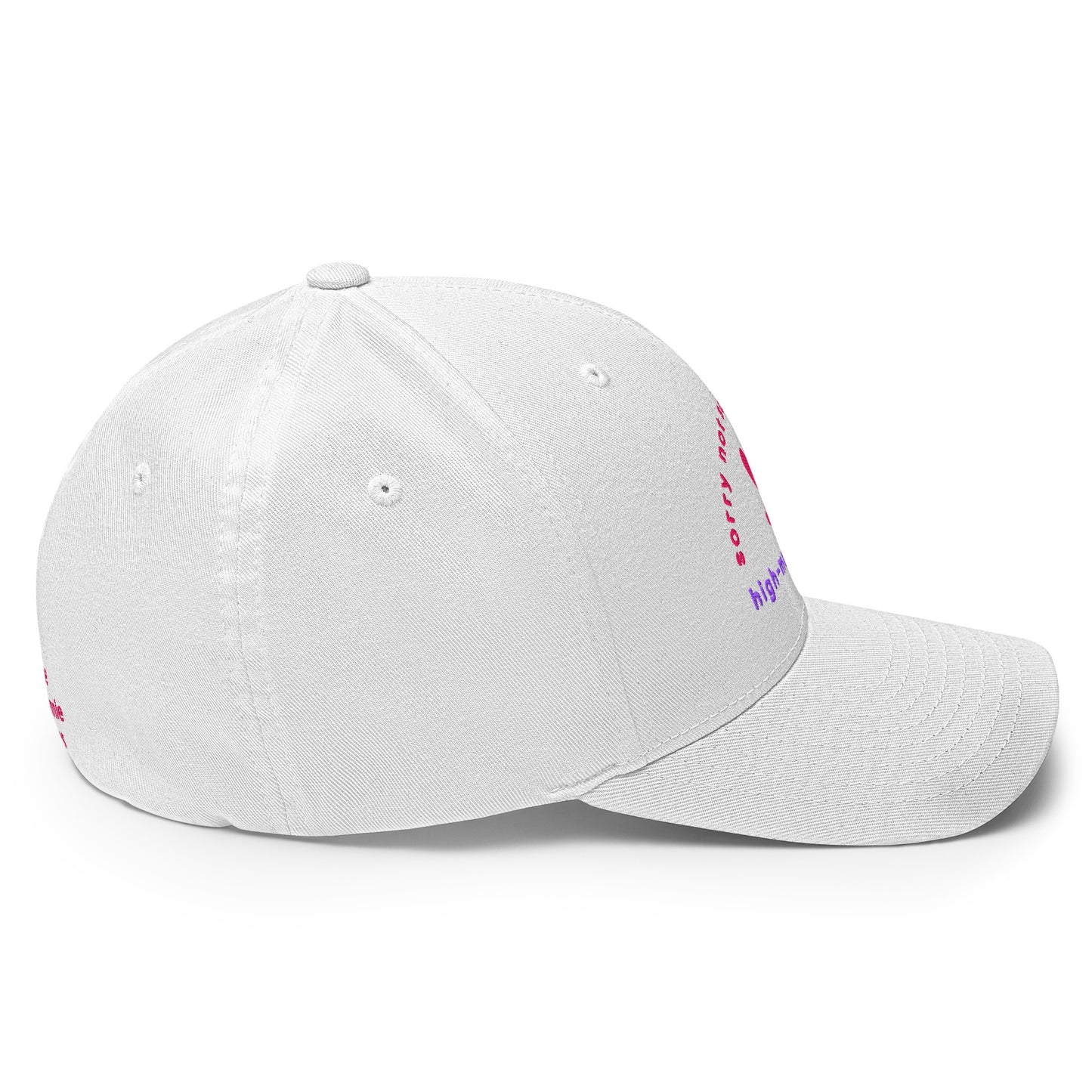 High Maintenance - Embroidered Structured Twill Cap