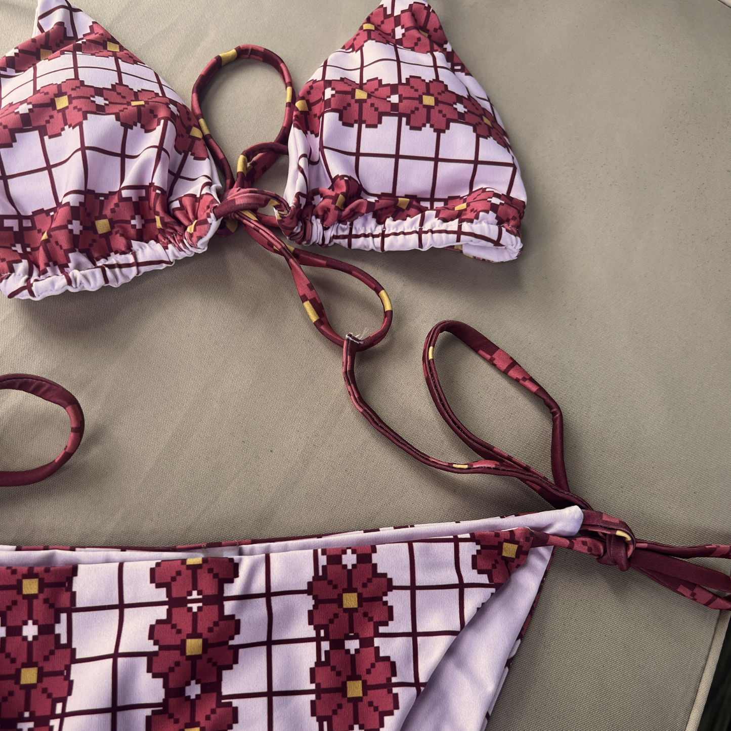 It’s Okay to Feel Your Feelings 2.0 Recycled String Bikini Bottoms