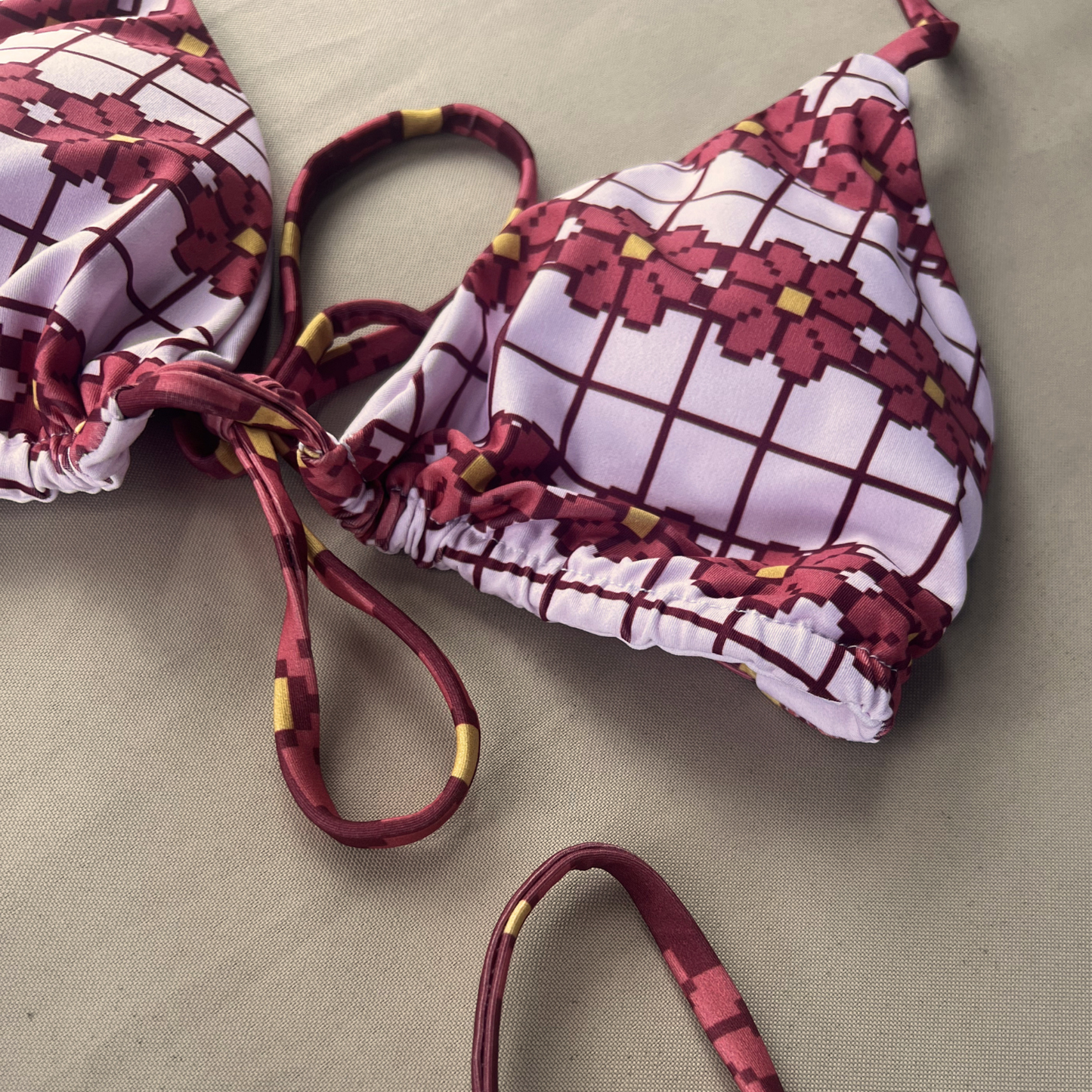 It’s Okay to Feel Your Feelings 2.0 Recycled String Bikini Top