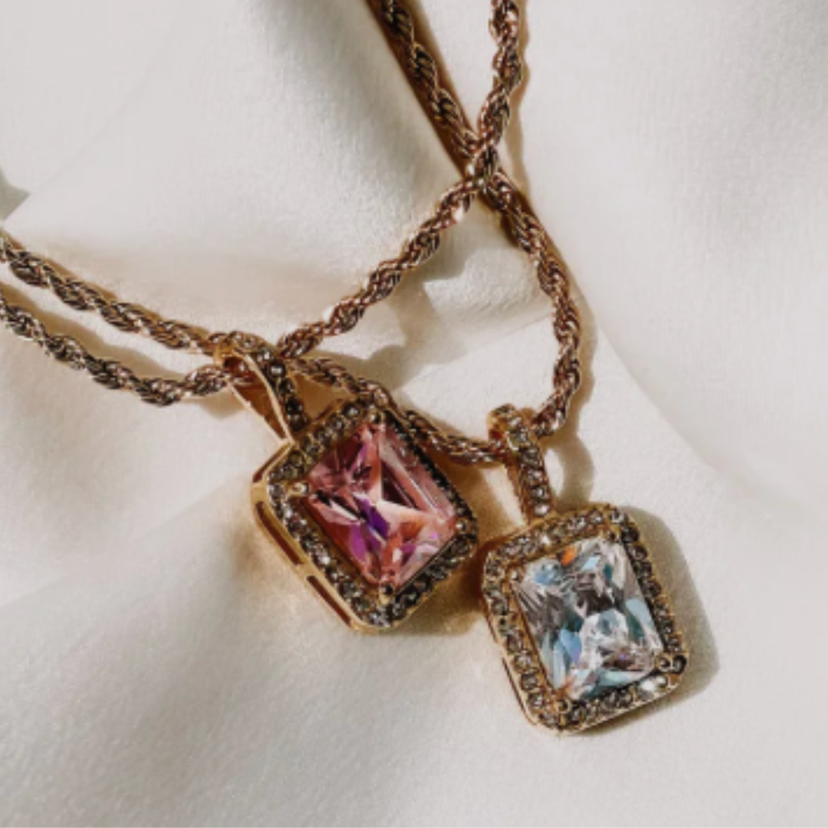 kensington necklace - rosè