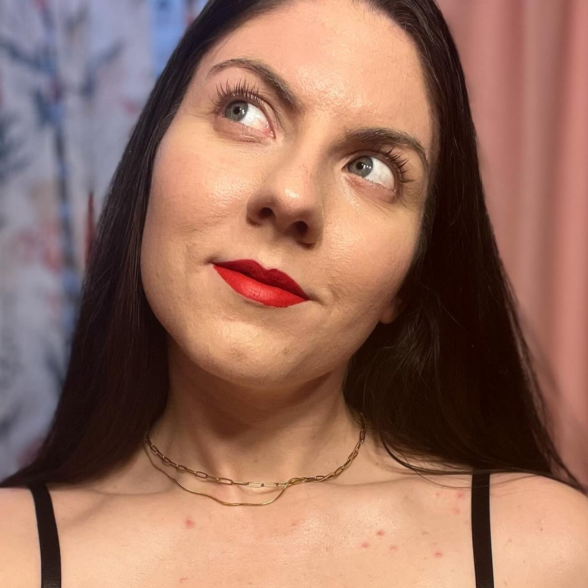 late night two-layer necklace
