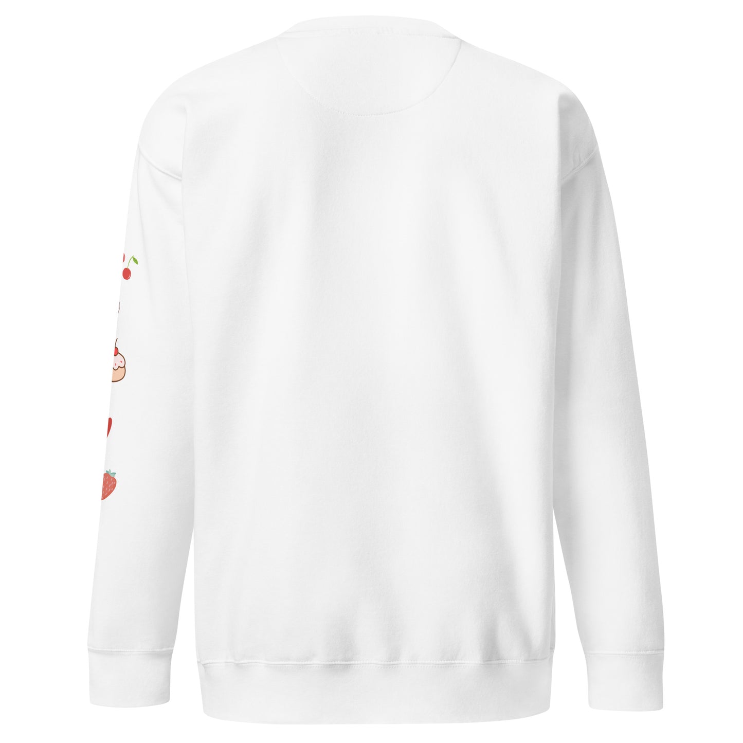 Please Please Please Love Yourself with Affirmations on Front - Unisex Premium Crewneck Sweatshirt