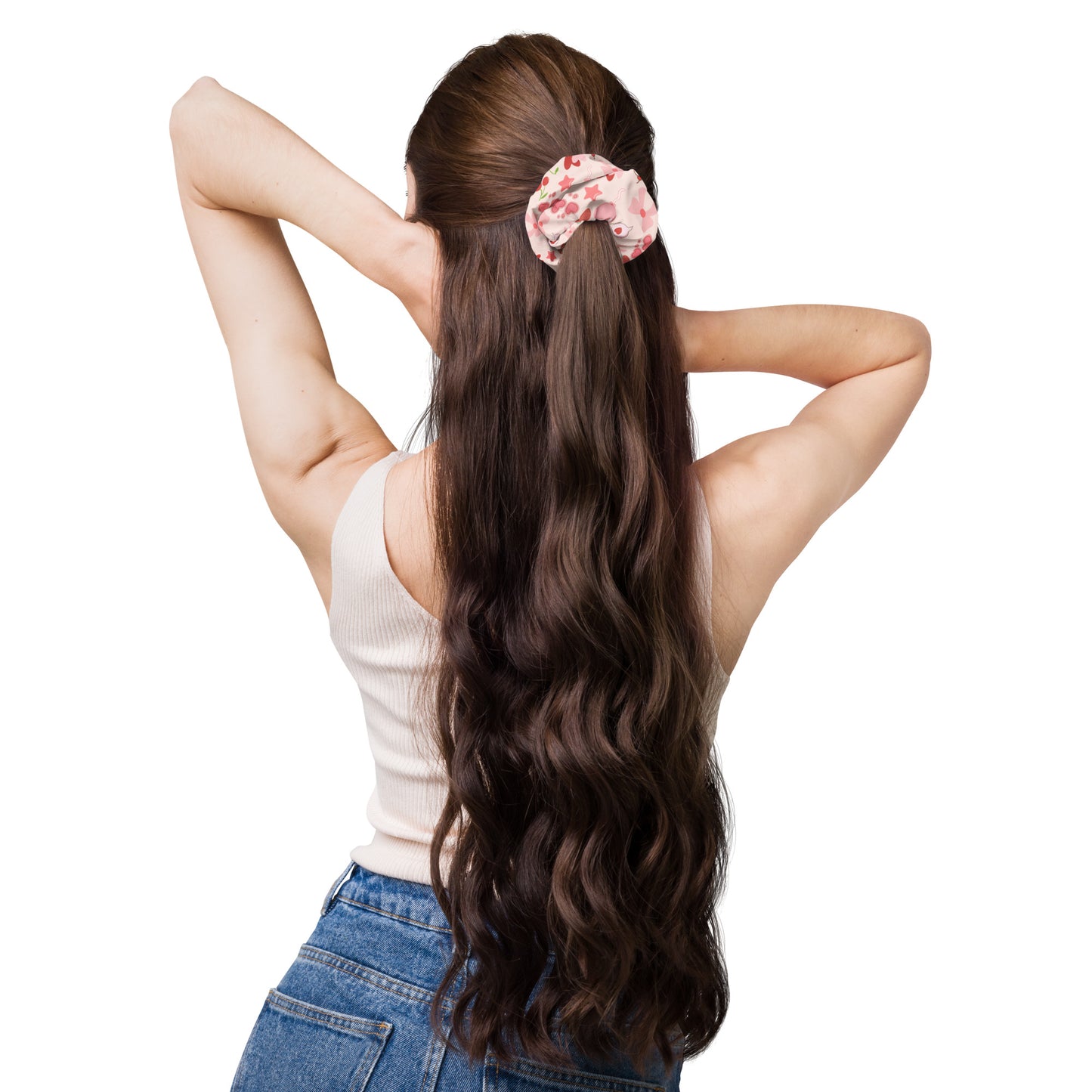 Please Please Pleased Love Yourself Recycled Scrunchie