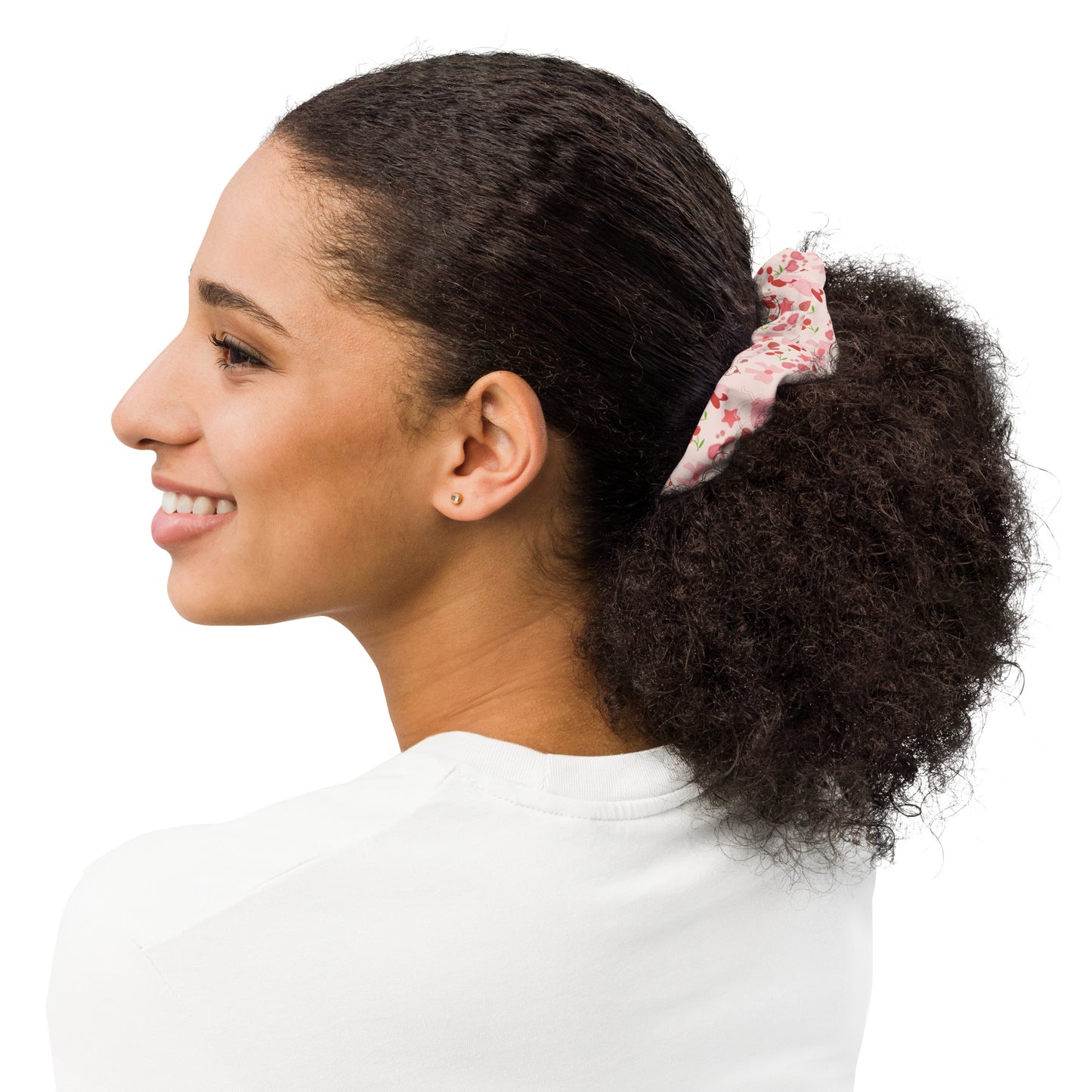 Please Please Pleased Love Yourself Recycled Scrunchie