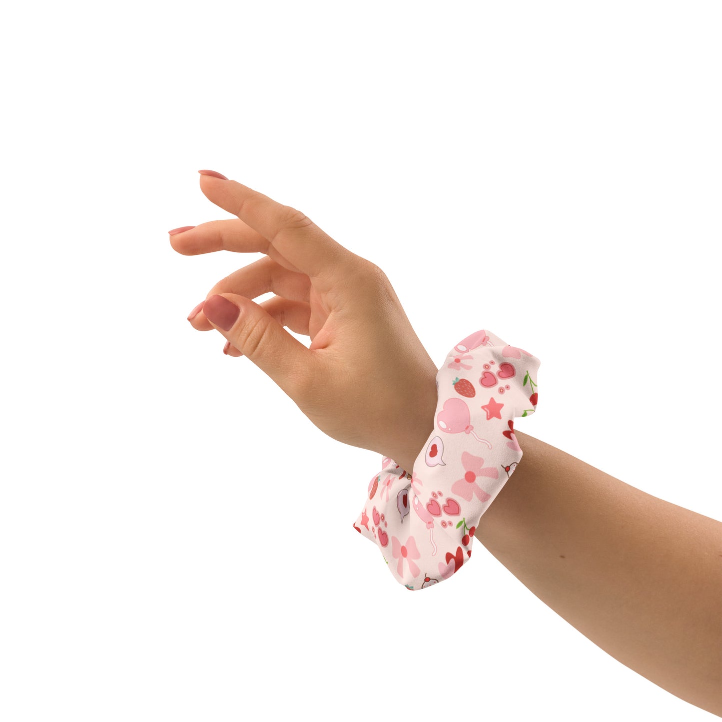 Please Please Pleased Love Yourself Recycled Scrunchie