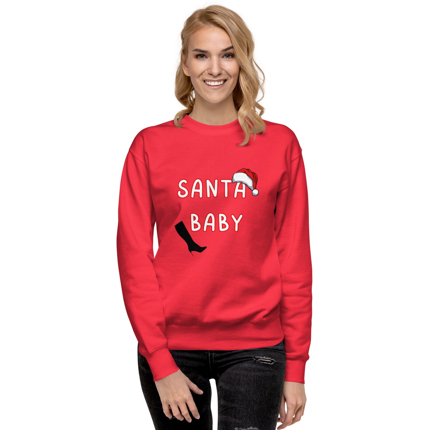 Santa Baby Unisex Premium Sweatshirt