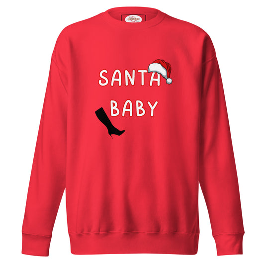 Santa Baby Unisex Premium Sweatshirt