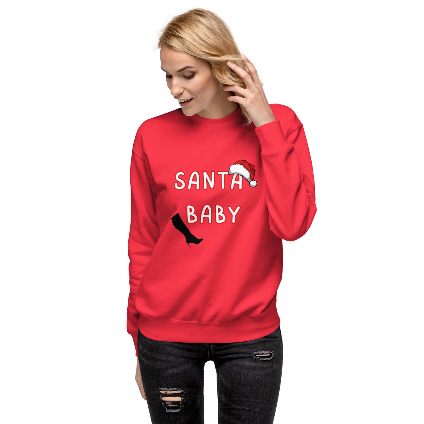 Santa Baby Unisex Premium Sweatshirt