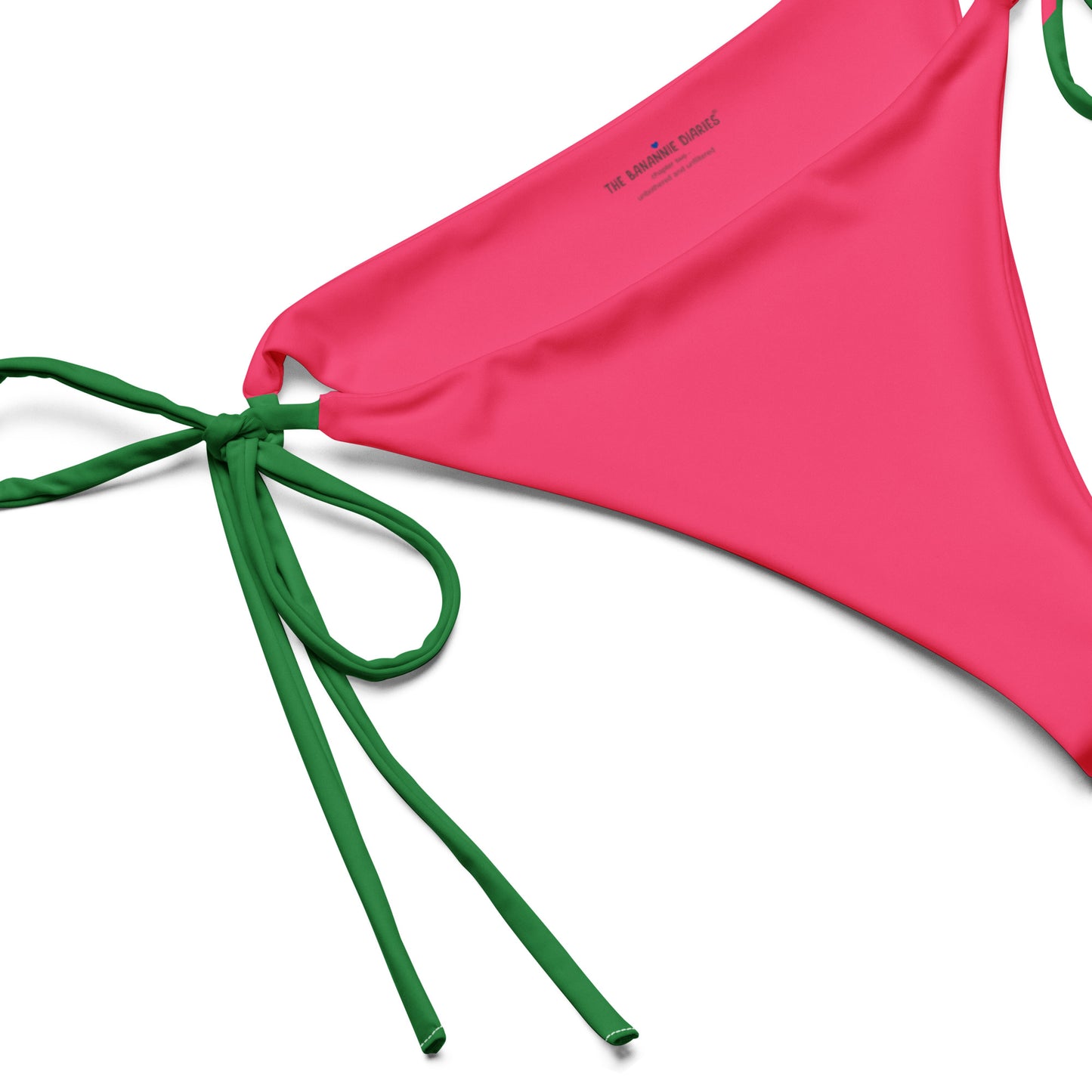 Sexy and Funny - Recycled String Bikini Bottom by The Banannie Diaries