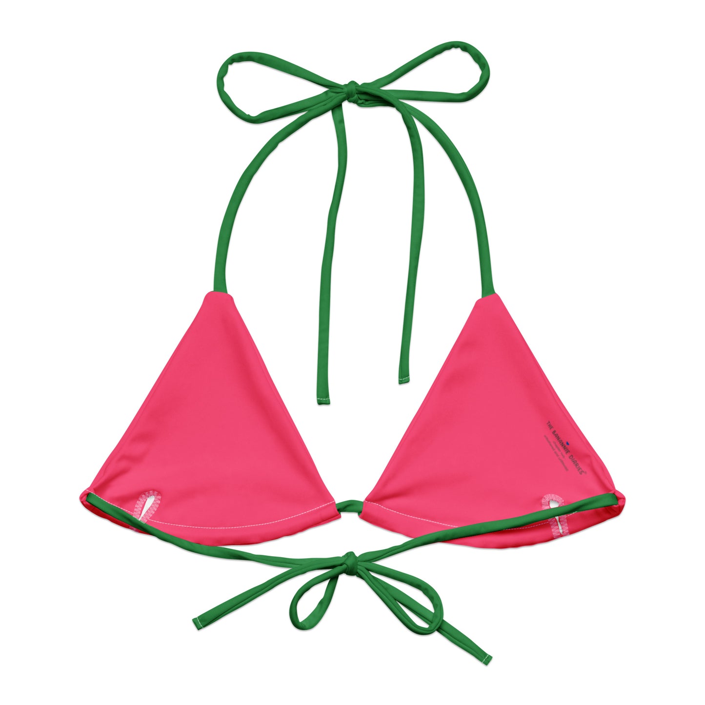 Sexy and Funny - Recycled String Bikini Top by The Banannie Diaries