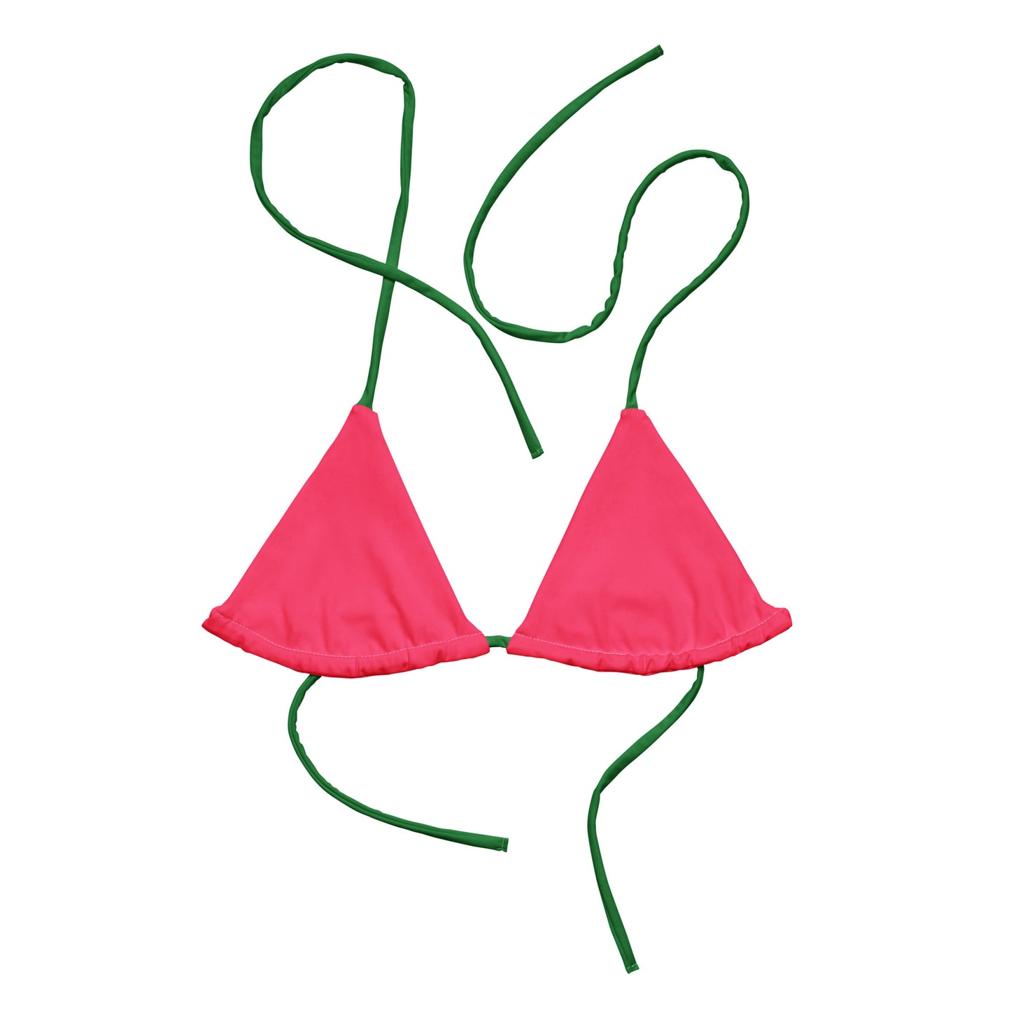 Sexy and Funny - Recycled String Bikini Top by The Banannie Diaries
