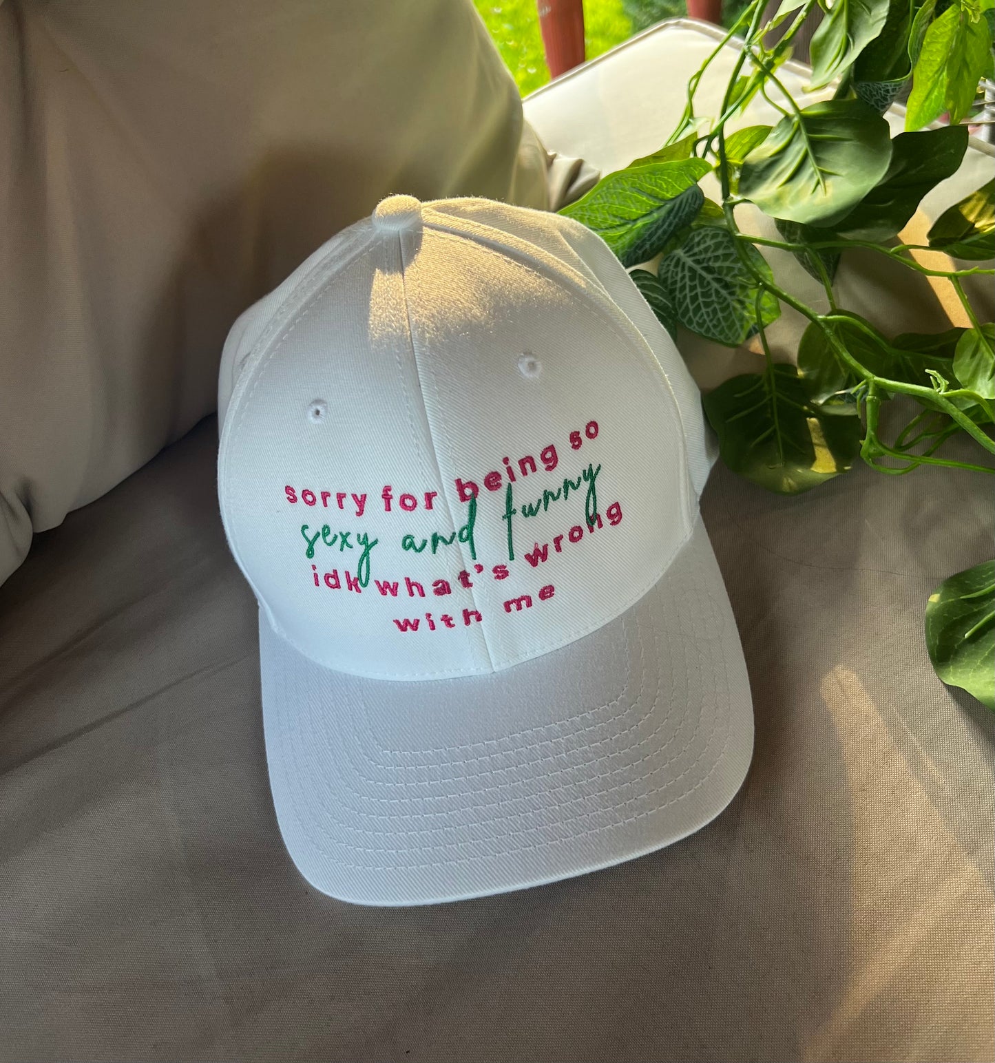 Sexy And Funny - Embroidered Structured Twill Cap