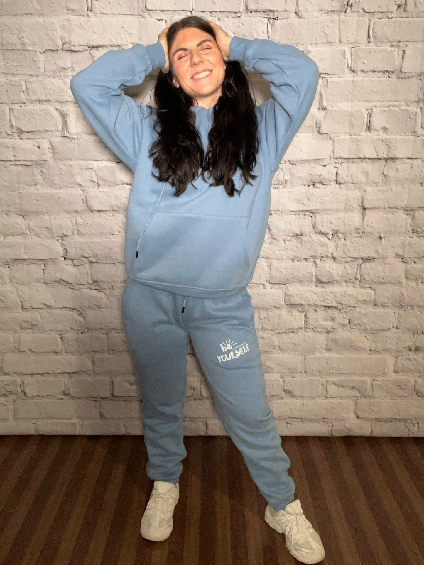 be yourself - cozy hoodie