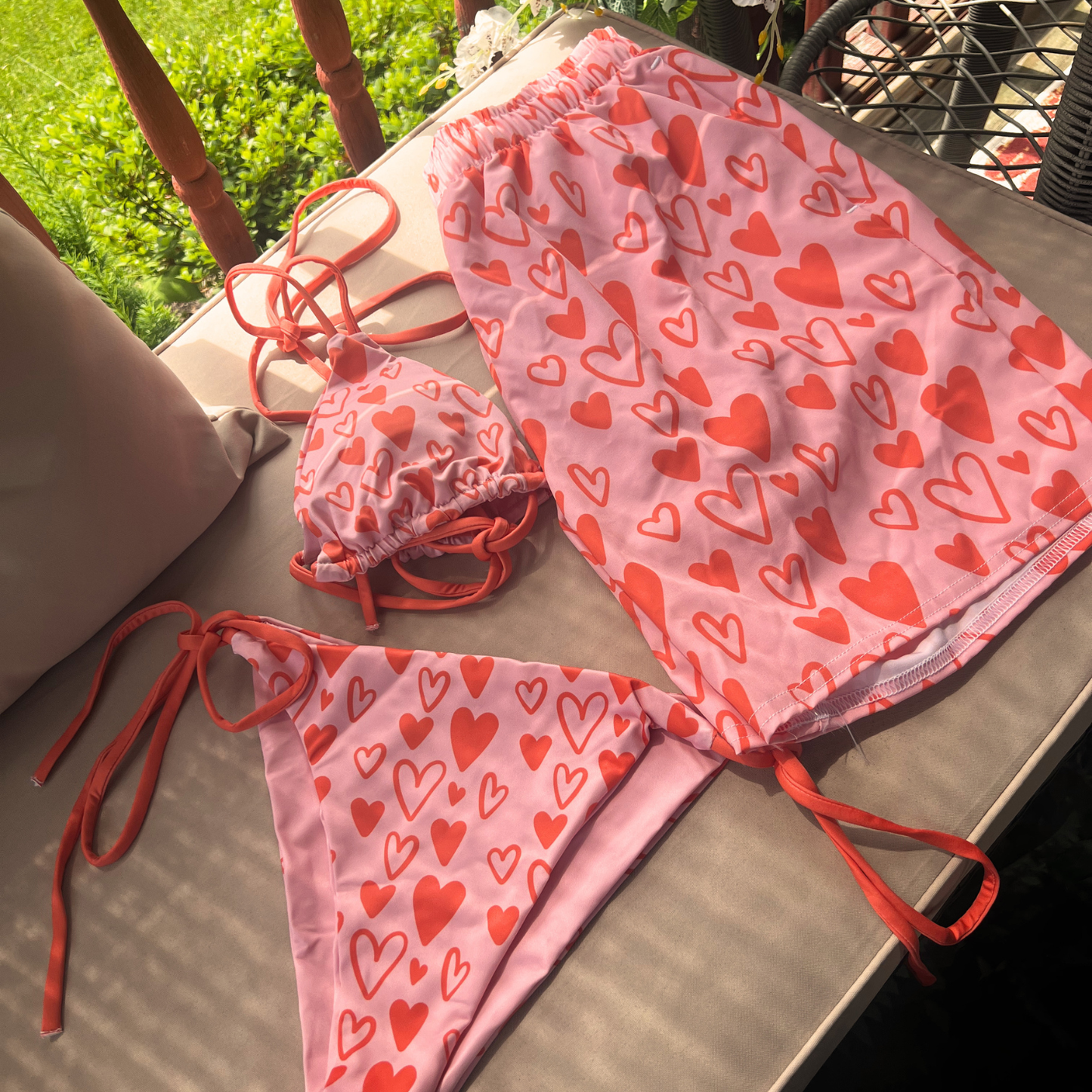 Take Care of Your Mind 2.0 Recycled String Bikini Top