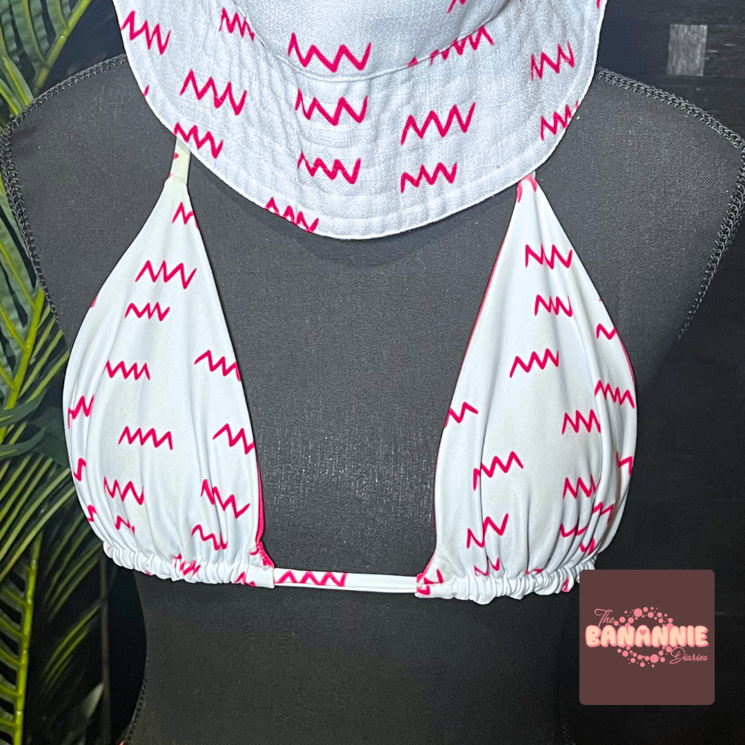 You Need To Start Somewhere Recycled String Bikini Top