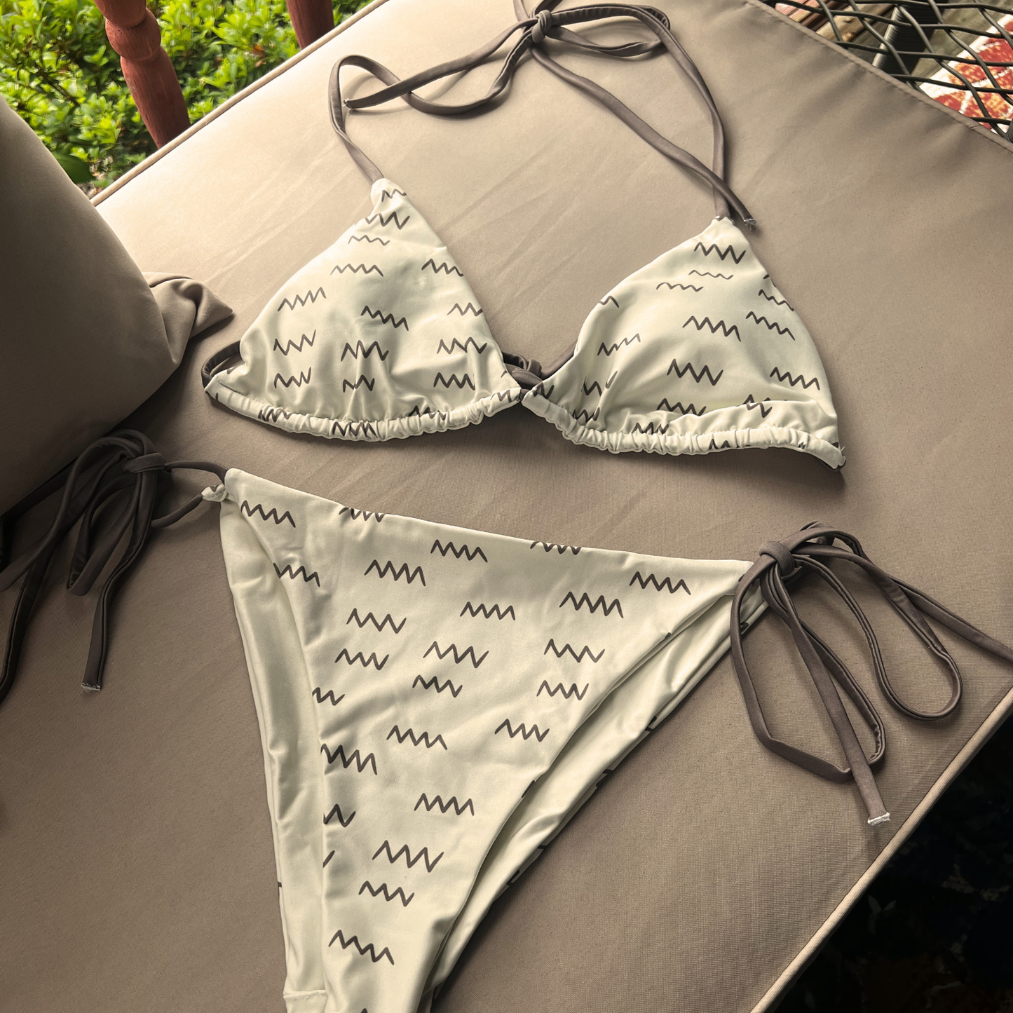 You Need to Start Somewhere 2.0 Recycled String Bikini Bottoms