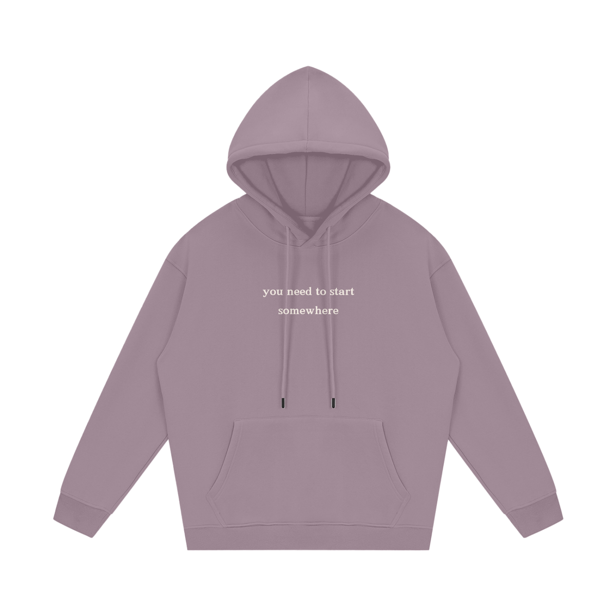 you need to start somewhere hoodie - mental health matters collection