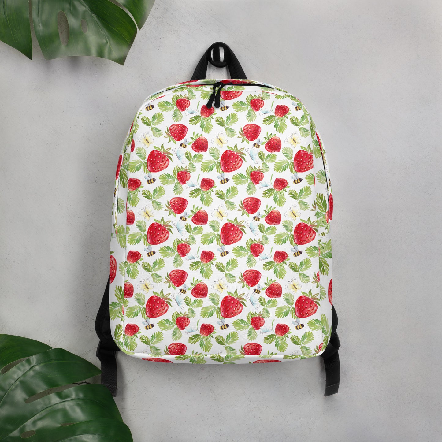 Strawberry Bees Backpack