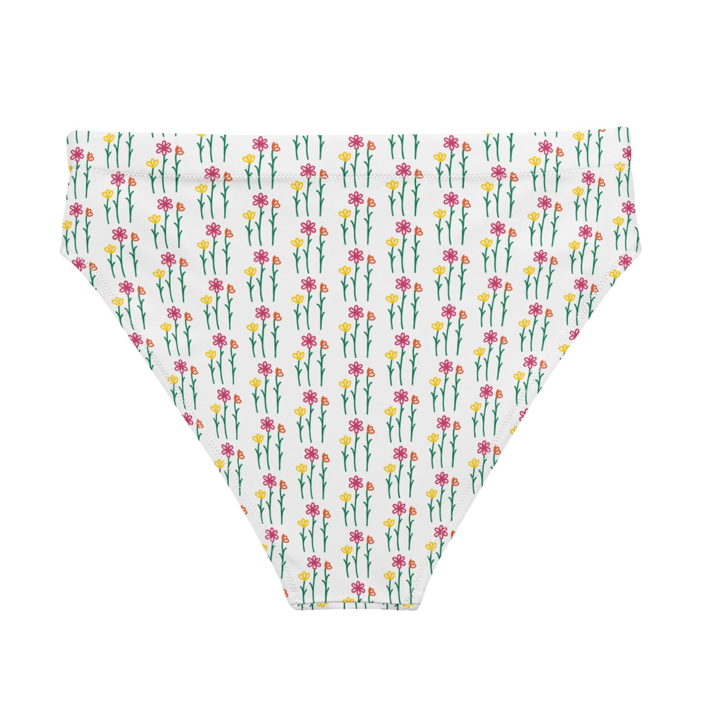 be yourself - recycled high-waisted bikini bottom by the banannie diaries