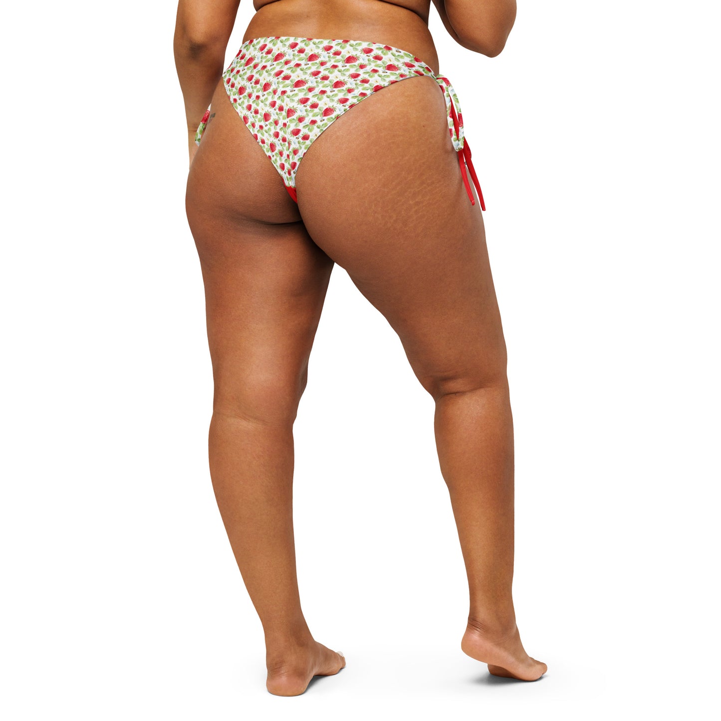 Strawberry Bees Colorblock Bikini Bottoms
