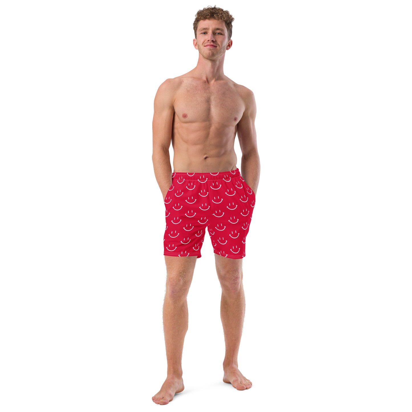 Smile Men's Swim Trunks - by The Banannie Diaries