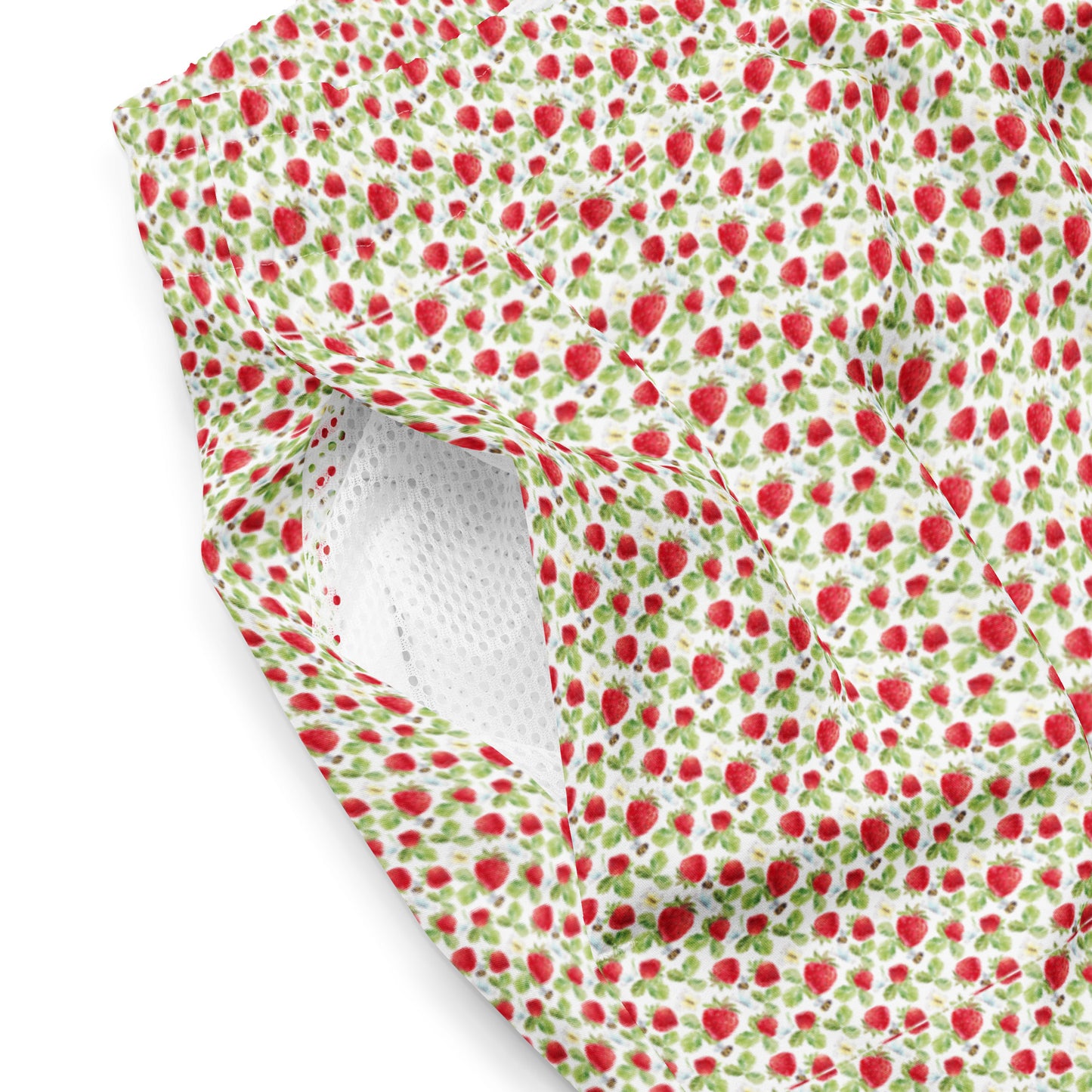 Strawberry Bees Men's Swim Trunks - By The Banannie Diaries