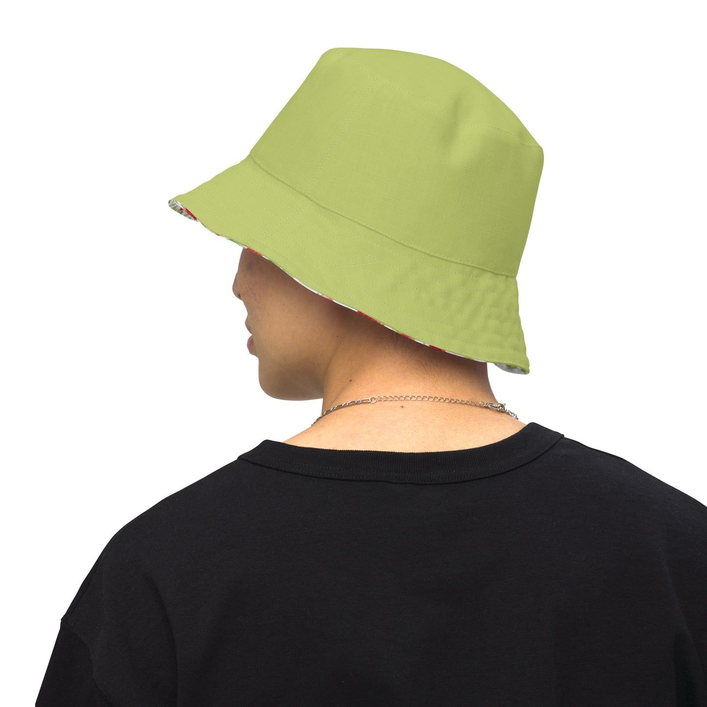 Strawberry Bees Reversible Bucket Hat
