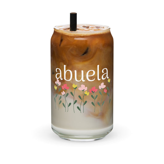 Abuela - Can-Shaped Glass