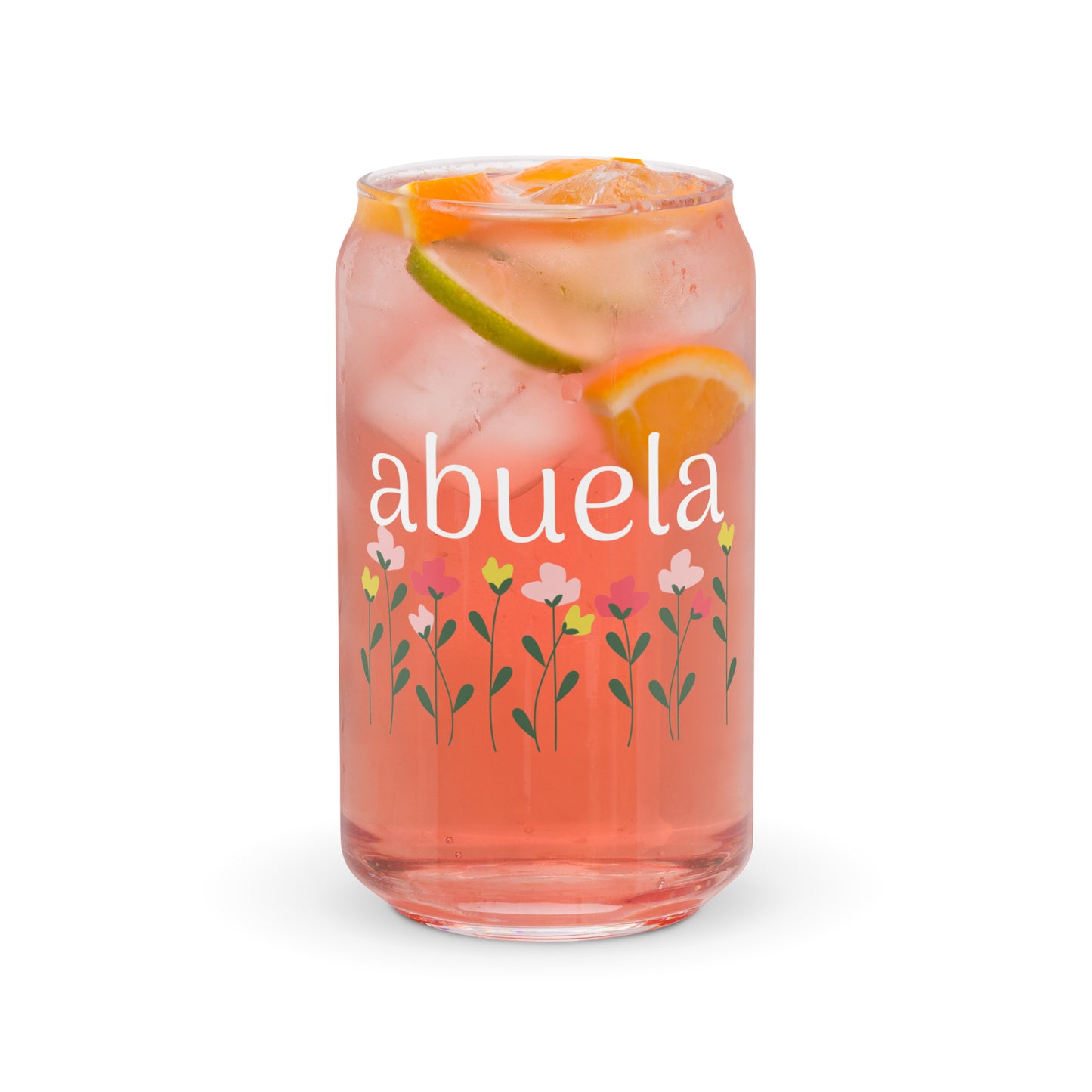 Abuela - Can-Shaped Glass