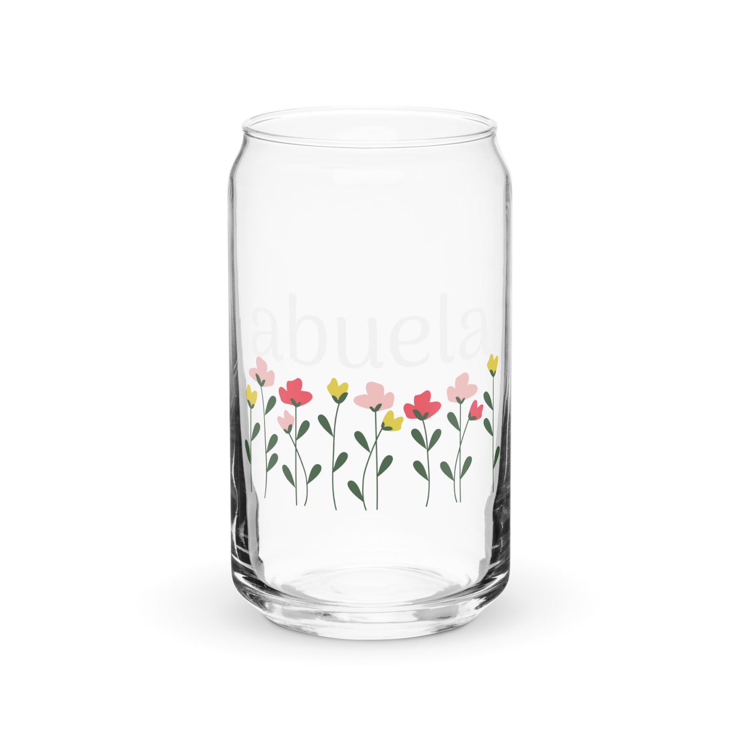Abuela - Can-Shaped Glass