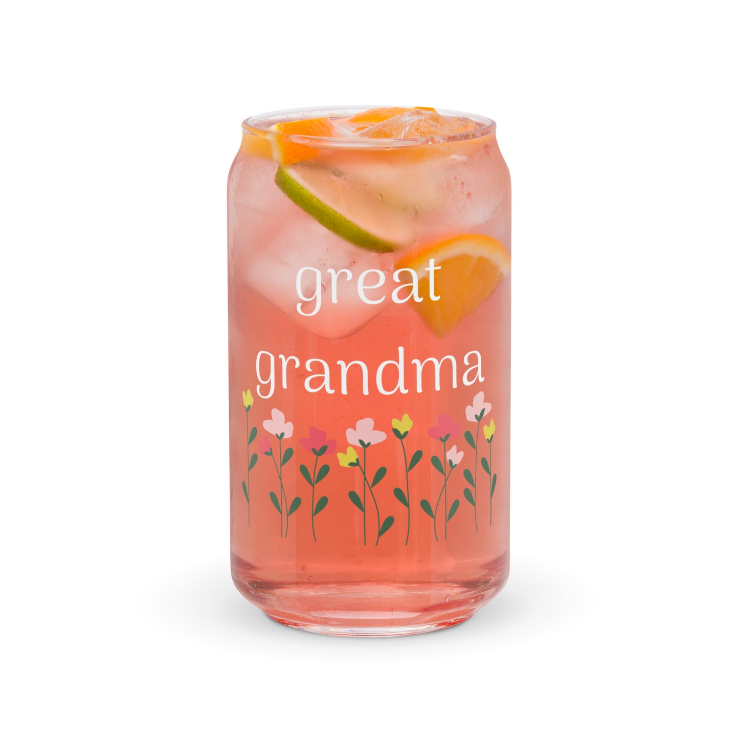 Great Grandma - Can-Shaped Glass