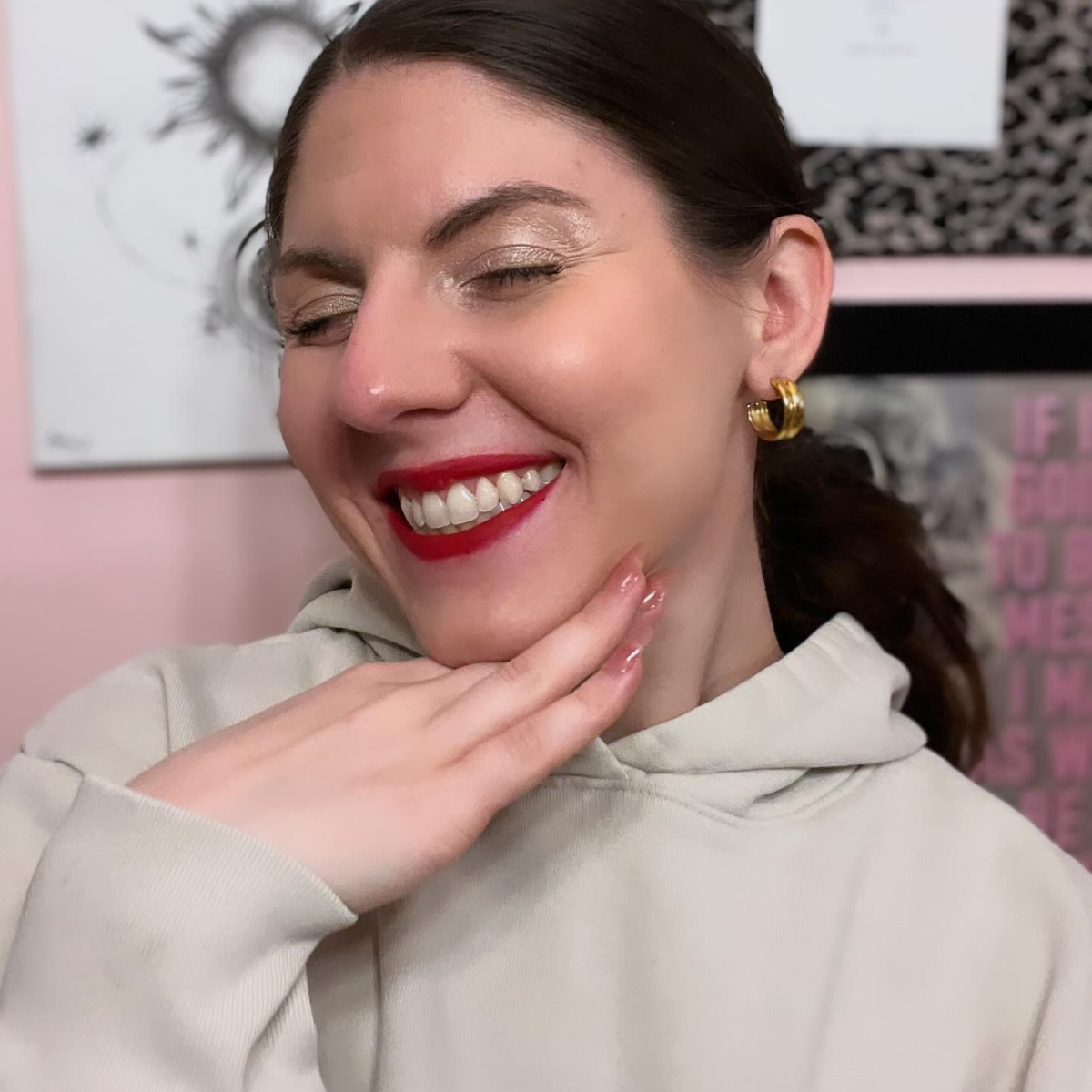 casablanca hoops by hey maeve