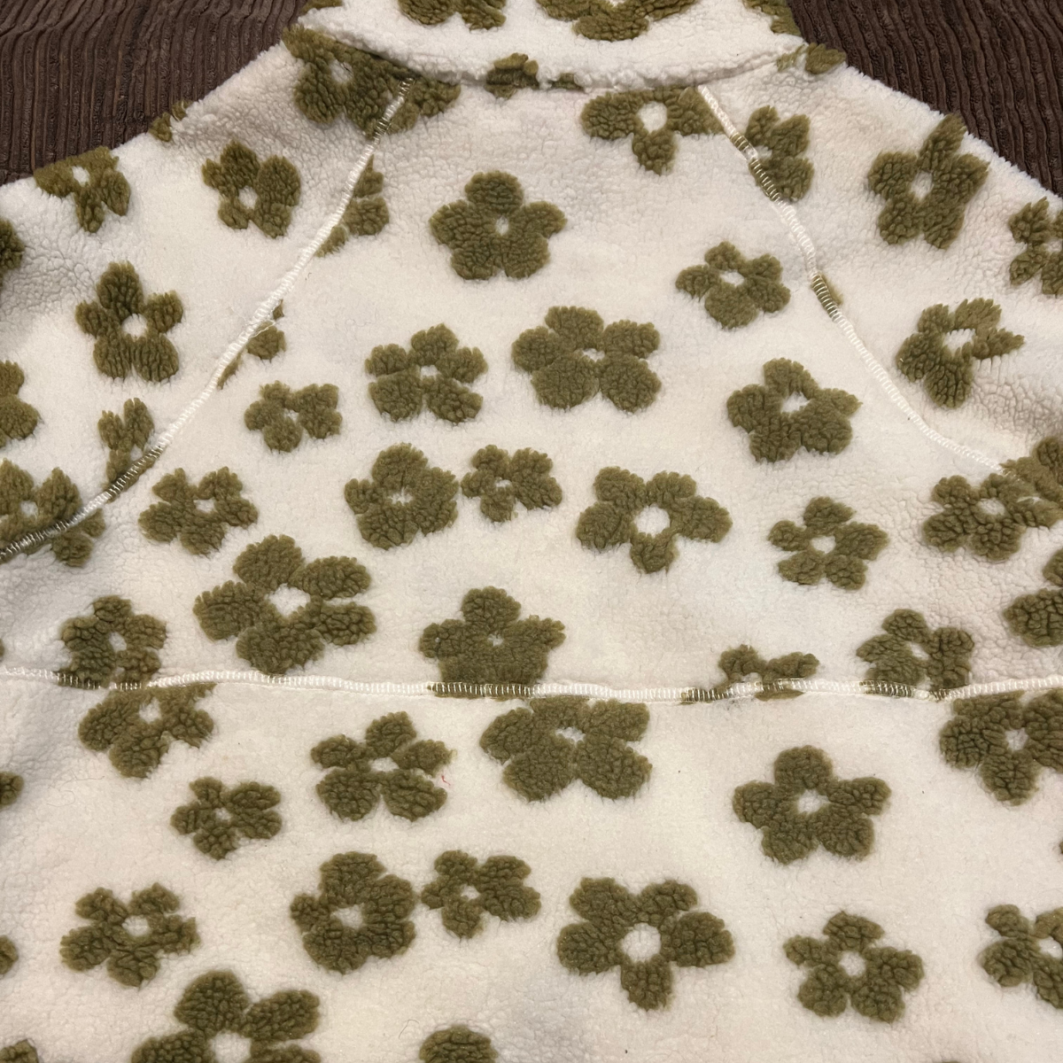 daisy cozy zip up jacket