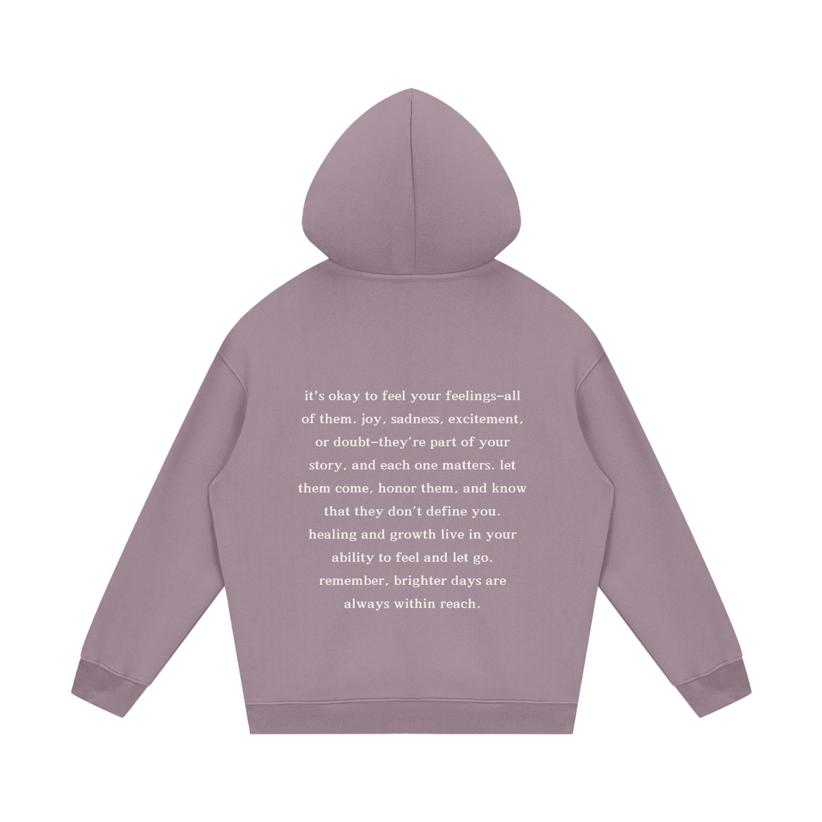 it's okay to feel your feelings hoodie - mental health matters collection