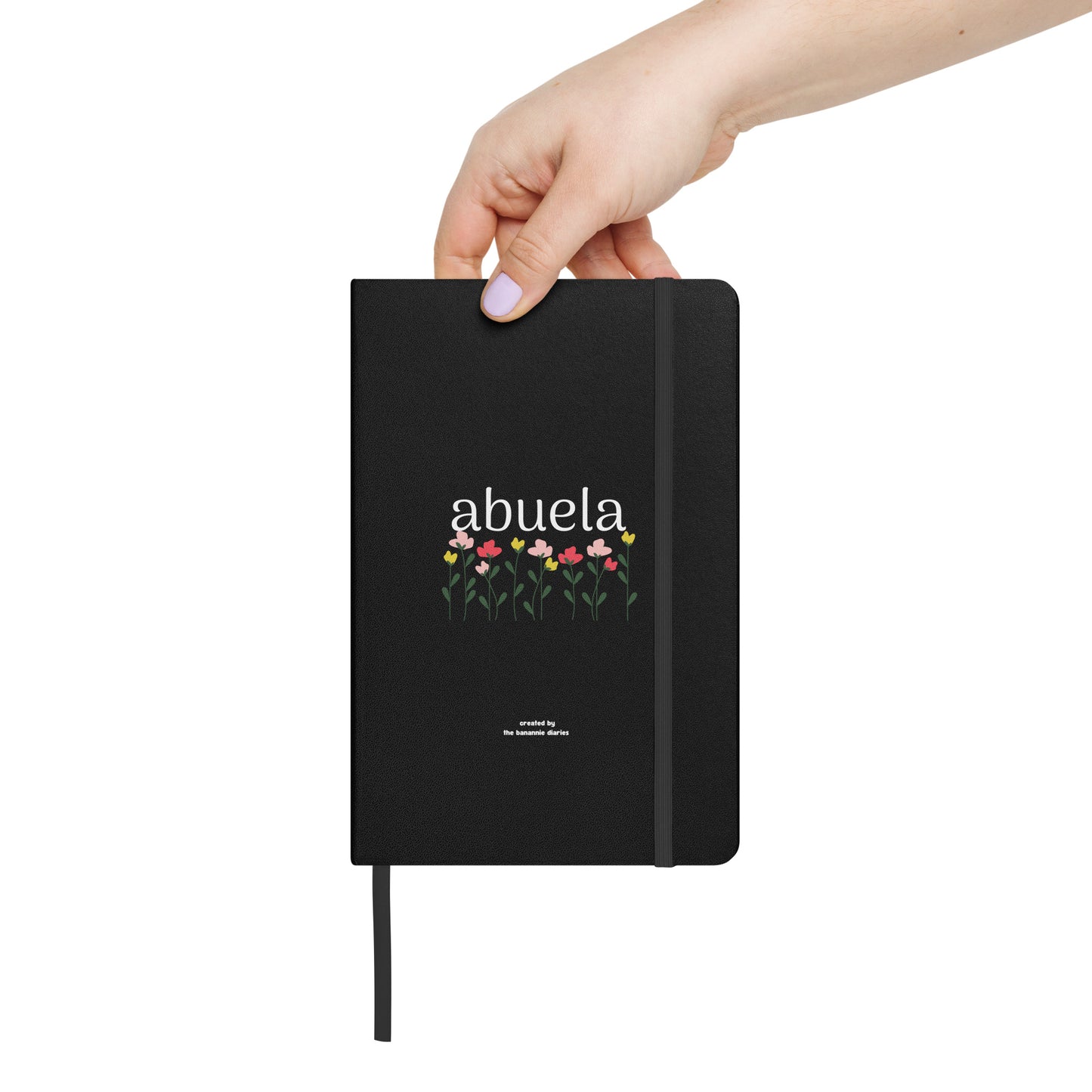 Abuela - Hardcover Bound Notebook, 80 Pages, By The Banannie Diaries