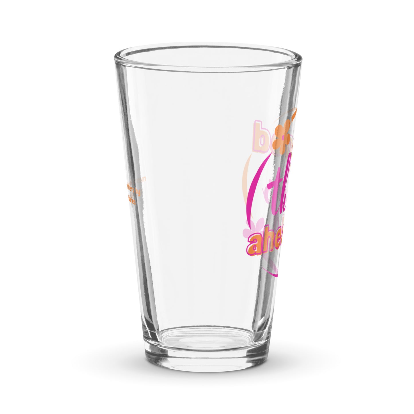 Good Things Ahead Pint Glass - Mental Health Matters by The Banannie Diaries - Volume: 16 oz. (473 ml), Glassware, Houseware