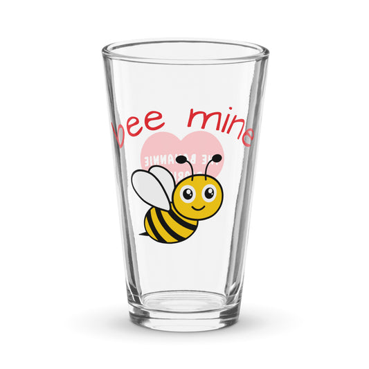Bee Mine - Pint Glass, by The Banannie Diaries